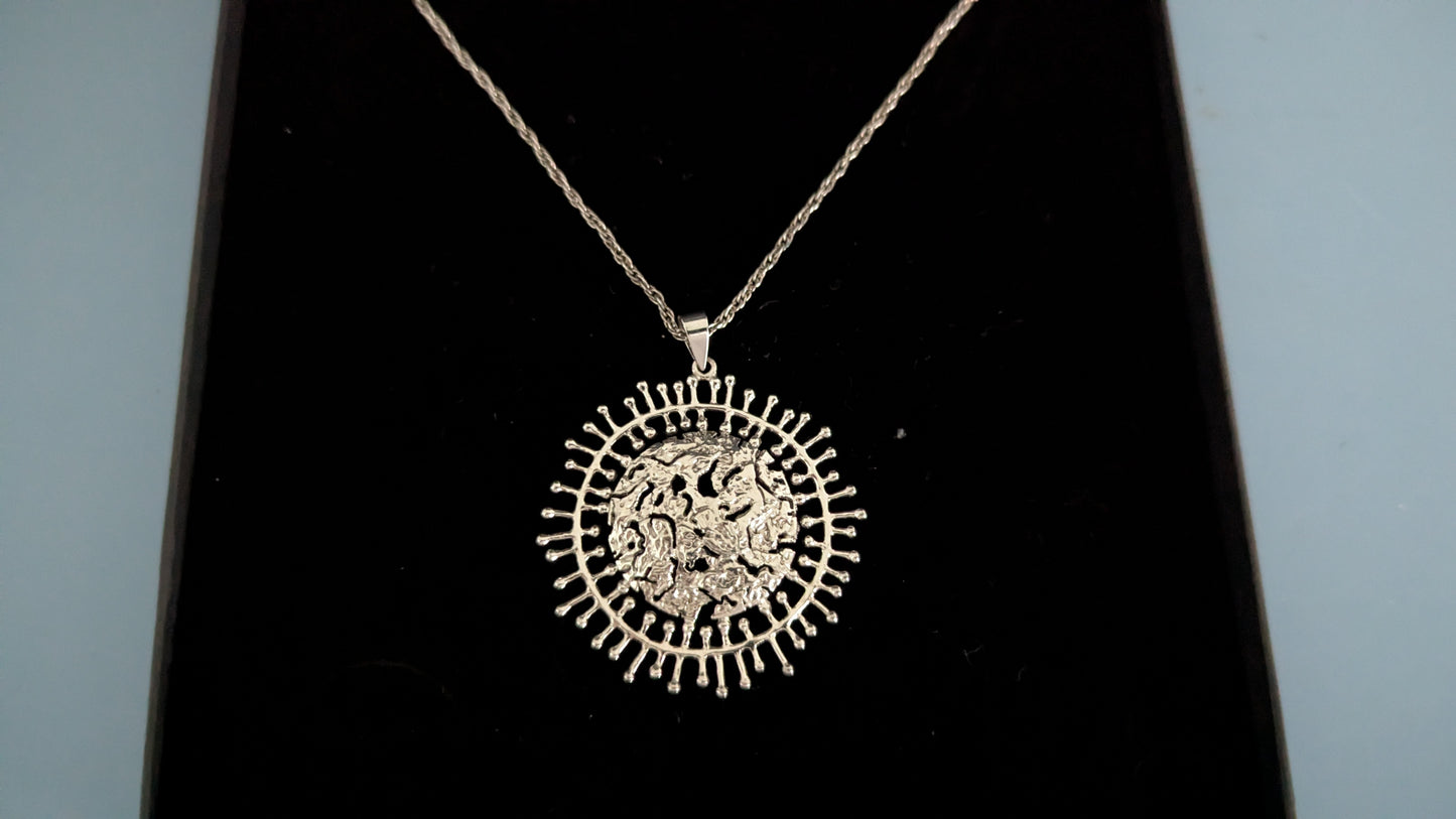 Kultakeskus - Täysikuu Kaulakoru (Tapio Wirkkala, Alkuperäisessä Pakkauksessa)