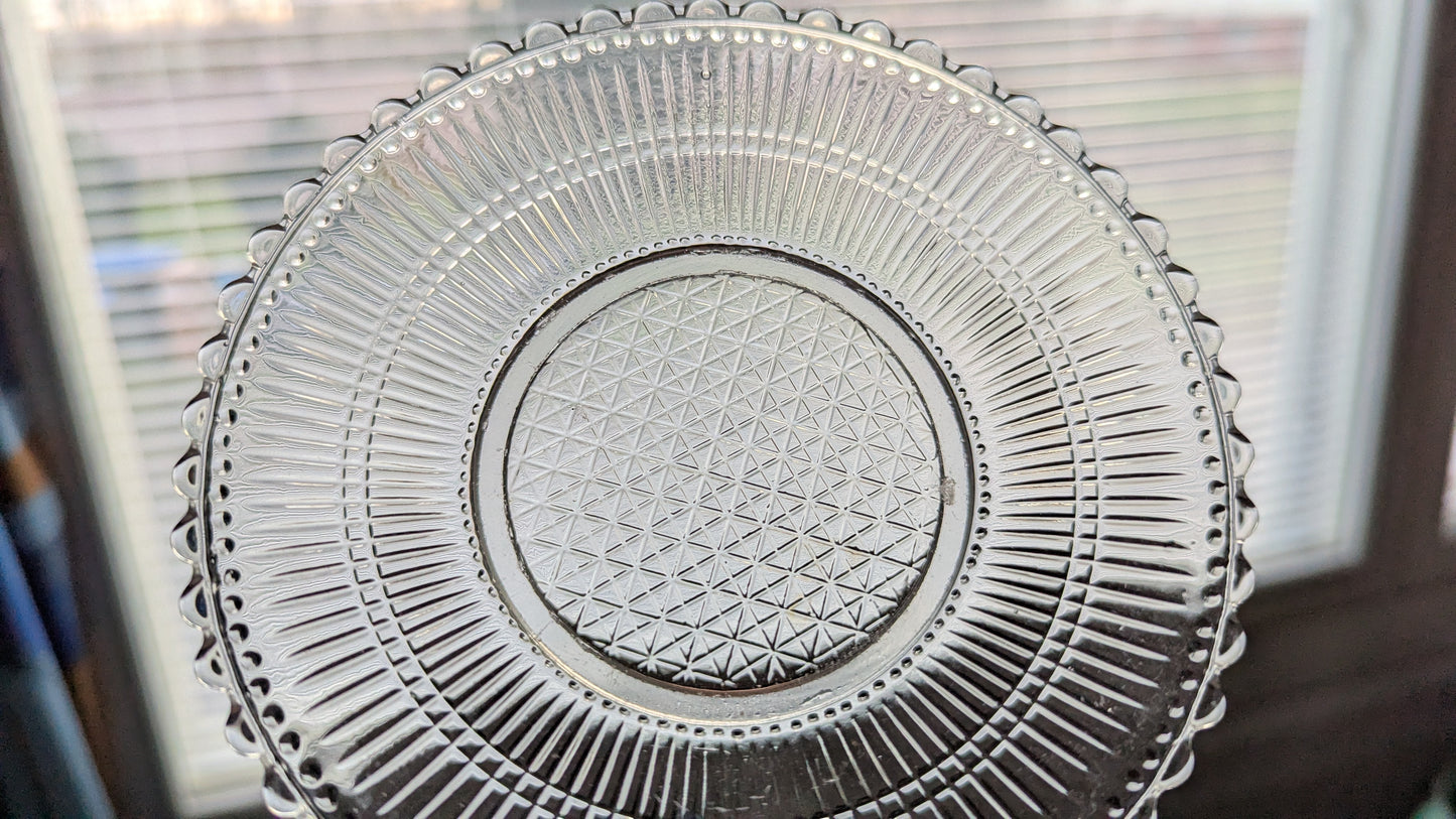 Nuutajärvi 1224 Leivoslautanen / Leipälautanen  (5kpl, 1800-luvun Loppu)