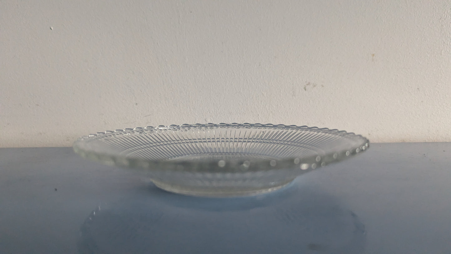 Nuutajärvi 1224 Leivoslautanen / Leipälautanen  (5kpl, 1800-luvun Loppu)