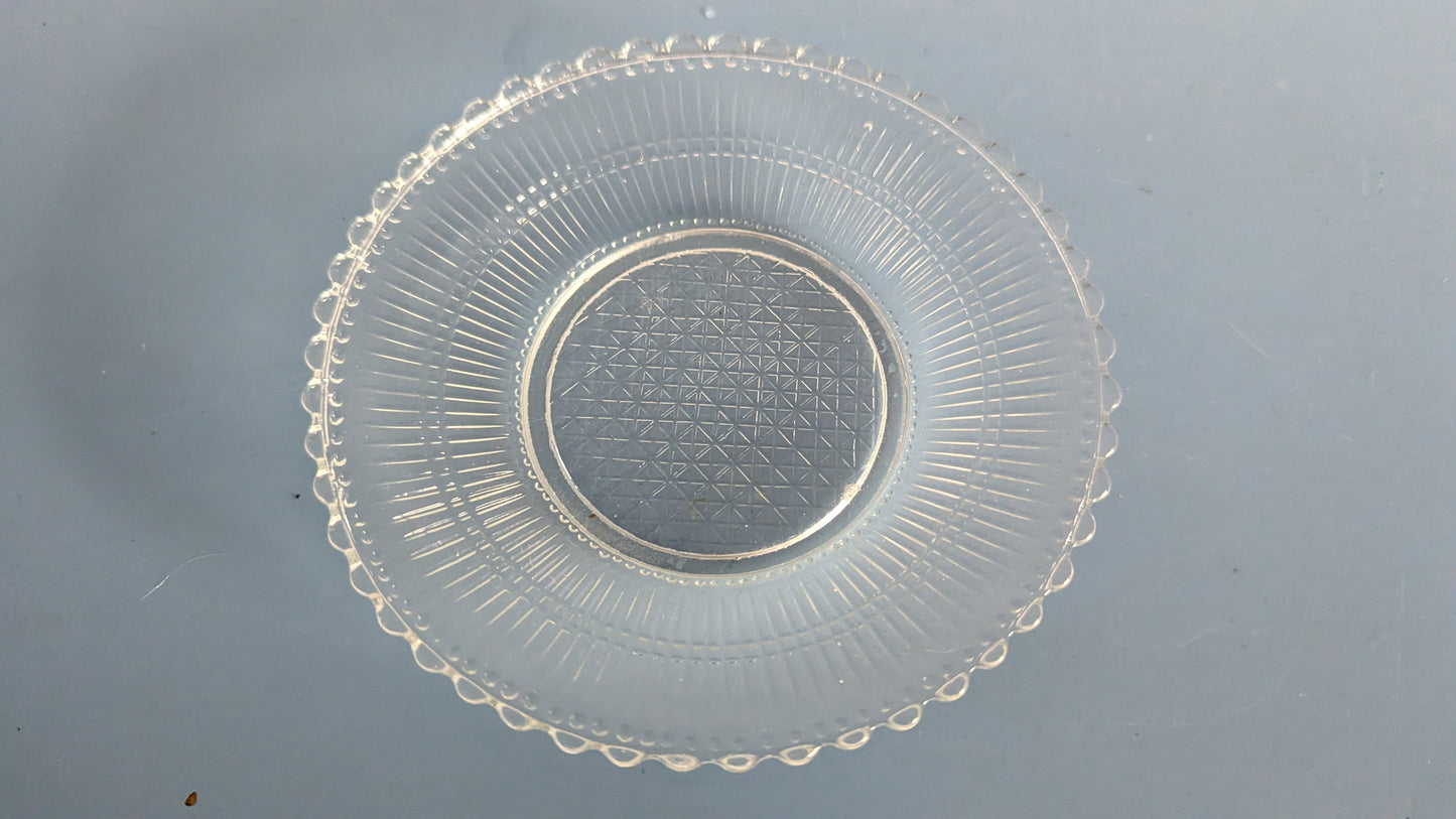 Nuutajärvi 1224 Leivoslautanen / Leipälautanen  (5kpl, 1800-luvun Loppu)