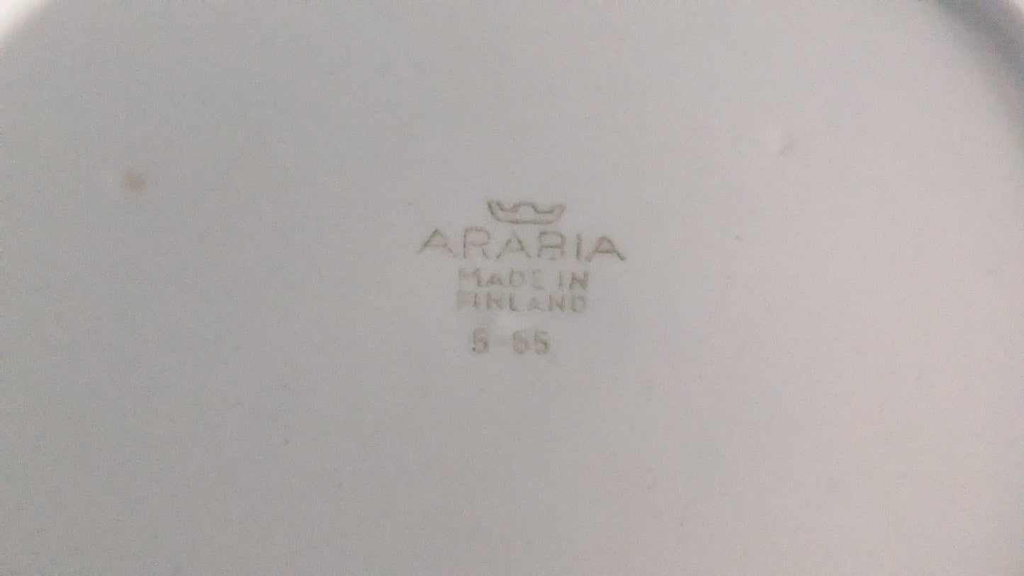 Arabia Kultapiisku Kahviastiasto Kuudelle Hengelle (18-osaa, Kaj Franck)