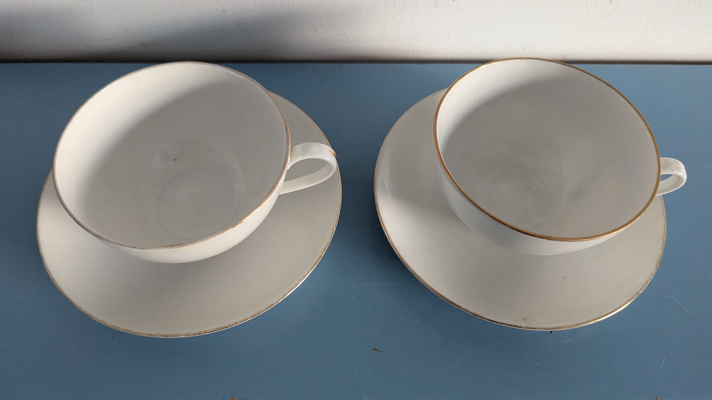 Rörstrand Gullan Teeastiasto Kahdelle Hengelle (4-osaa, 1972-1982)