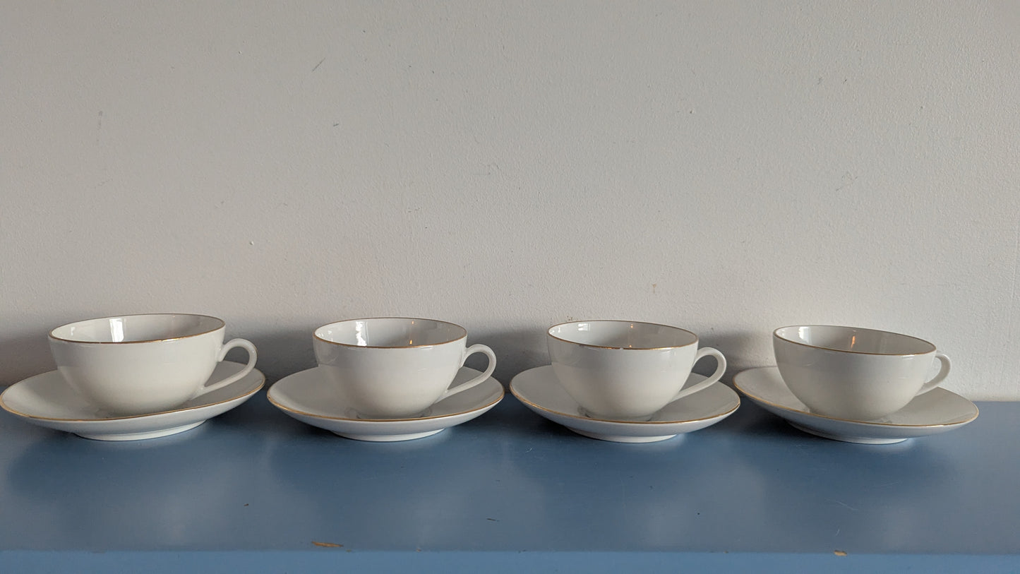 Rörstrand Gullan Kahviastiasto Neljälle Hengelle (8-osaa, 1972-1982)