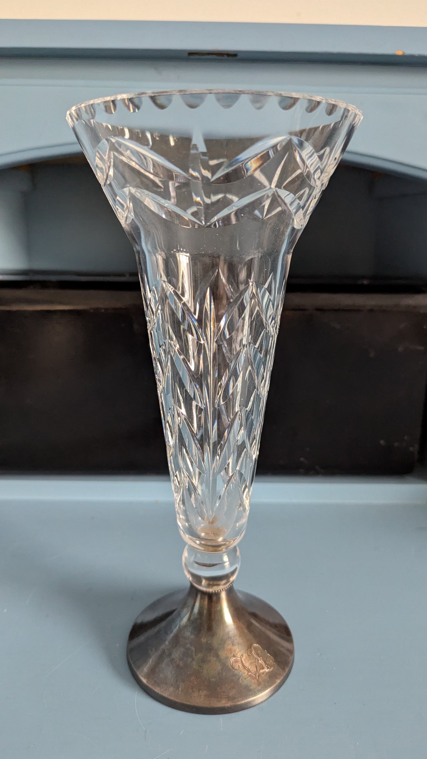 Riihimäen Lasi Kristallimaljakko (1967, Aimo Okkolin)