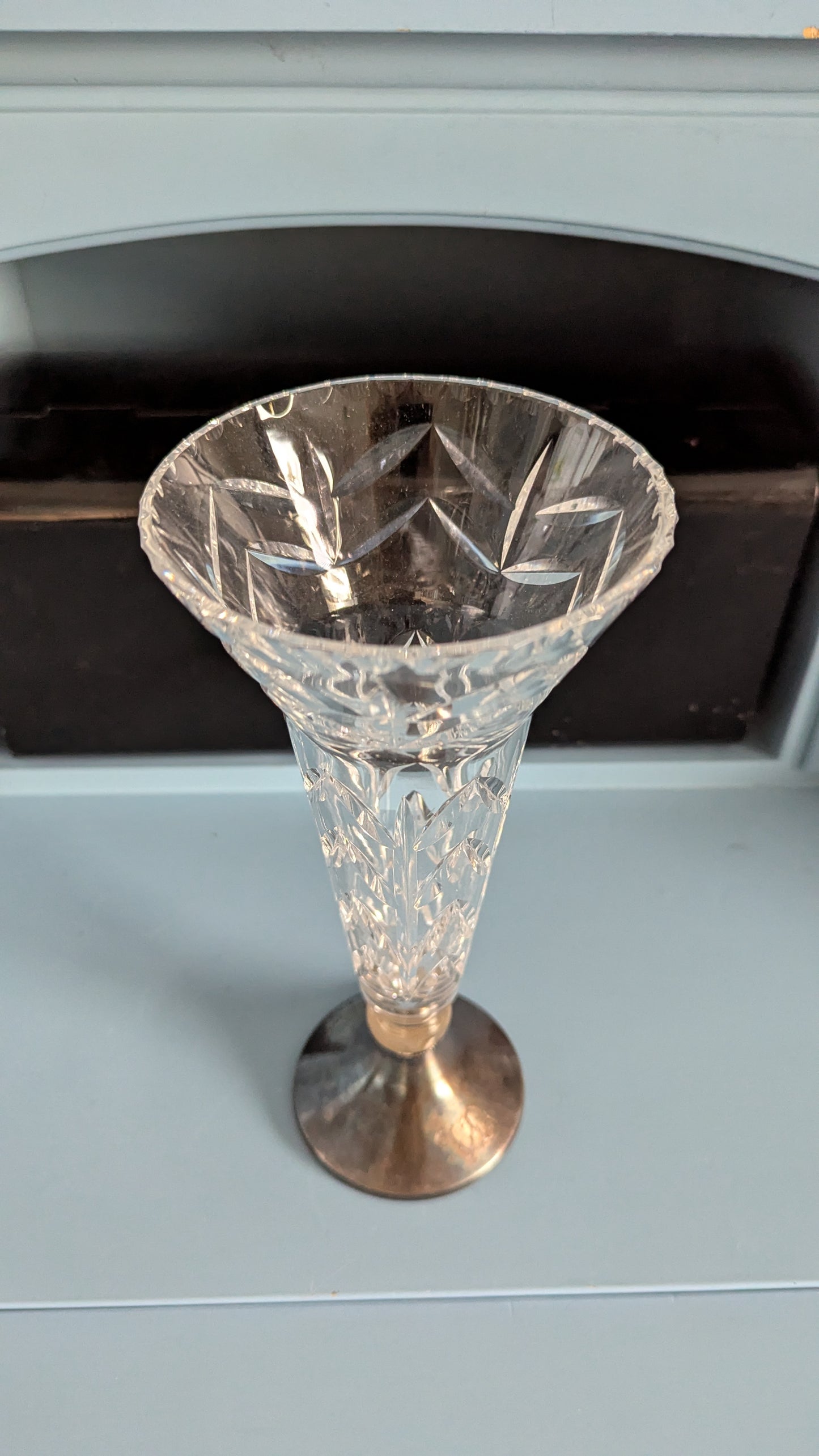 Riihimäen Lasi Kristallimaljakko (1967, Aimo Okkolin)