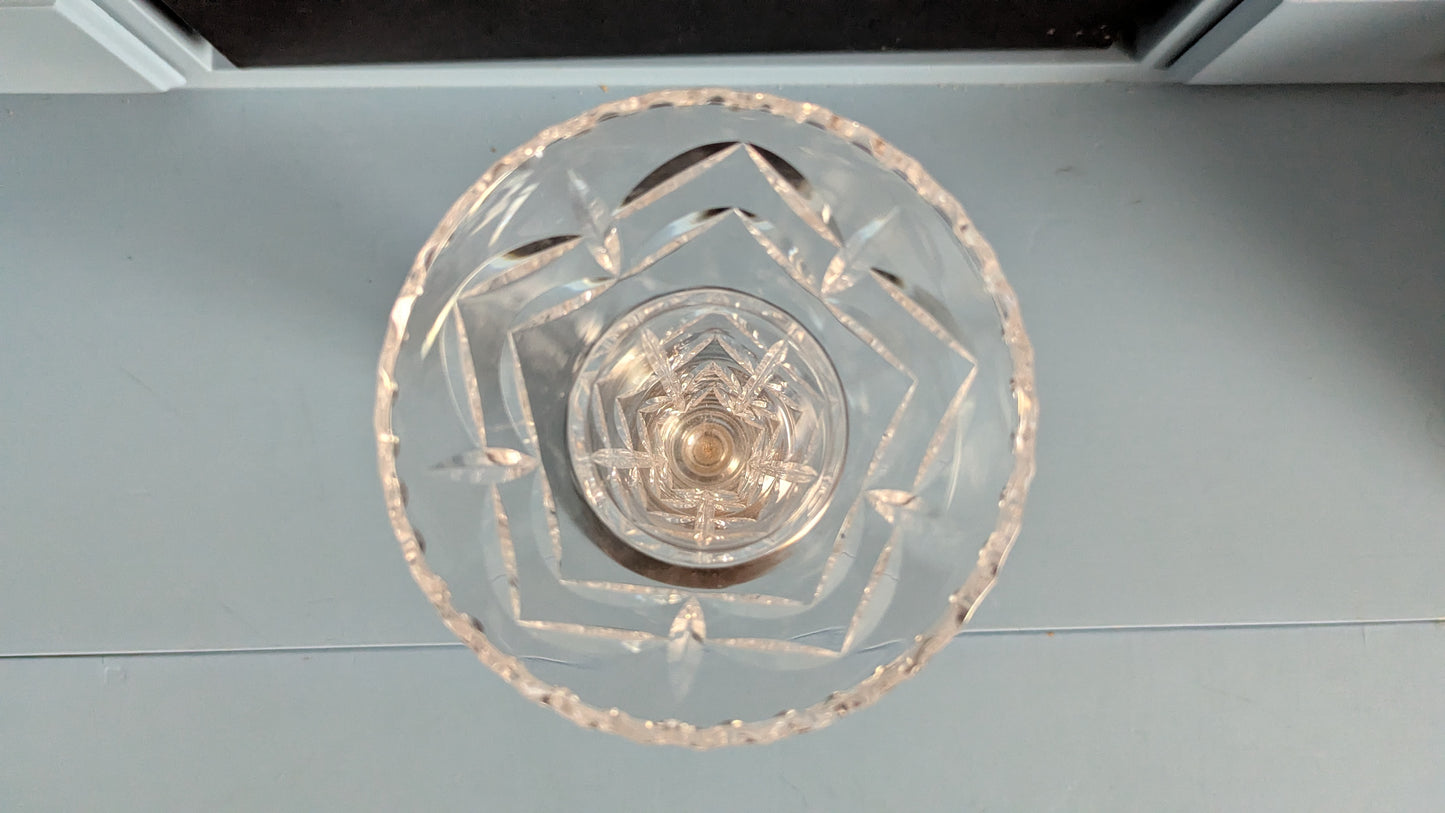 Riihimäen Lasi Kristallimaljakko (1967, Aimo Okkolin)