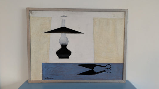 Erkki Matilainen - Kerihtimet (Signeerattu Öljyvärimaalaus 1966)