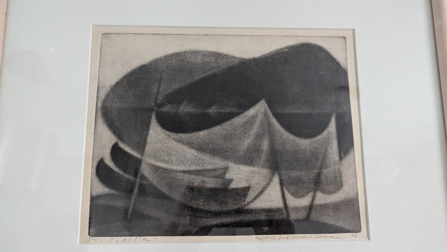 Tapani Lemminkäinen - Signeerattu Grafiikka (1966, Koevedos)