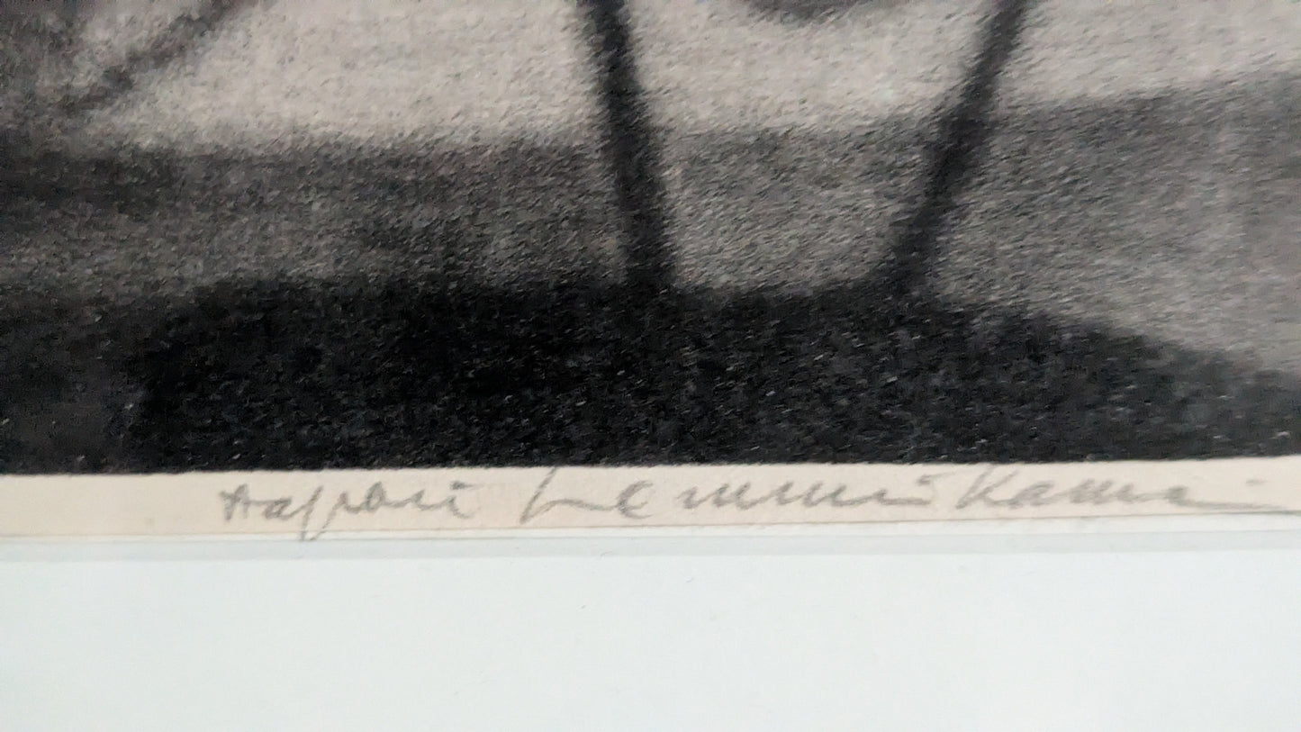 Tapani Lemminkäinen - Signeerattu Grafiikka (1966, Koevedos)