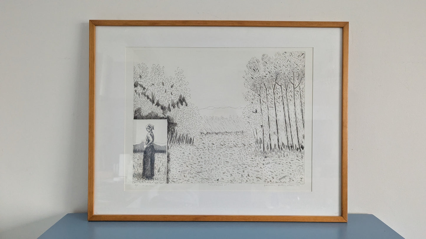 Hannu Artinaho - Outremer VI (Signeerattu Etsaus 1992)