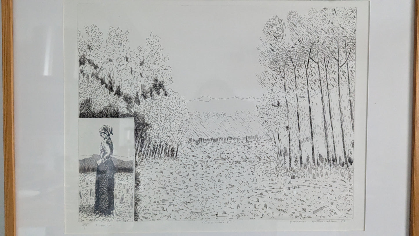 Hannu Artinaho - Outremer VI (Signeerattu Etsaus 1992)