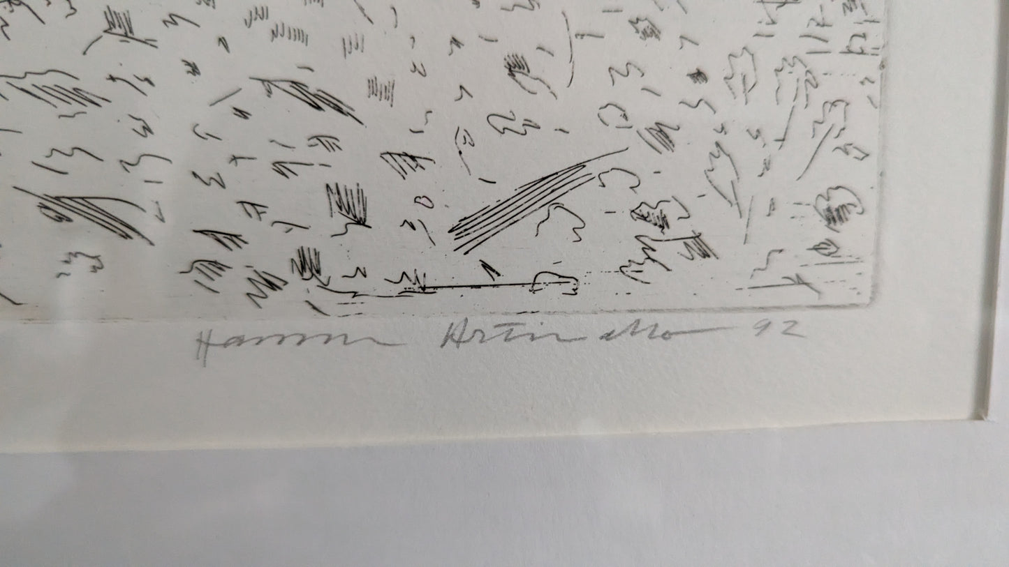 Hannu Artinaho - Outremer VI (Signeerattu Etsaus 1992)