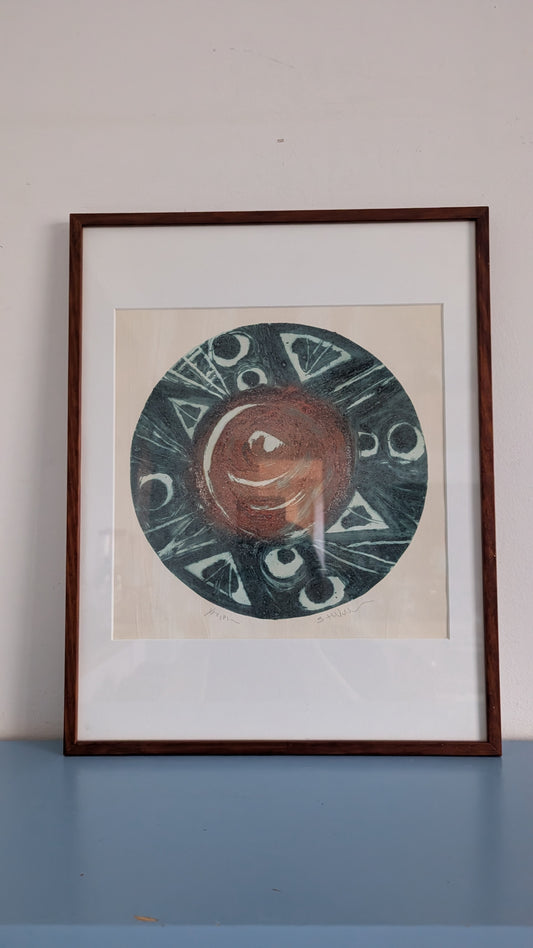 Sirpa-Helena Viljanen - Signeerattu Monotypia (1/1)