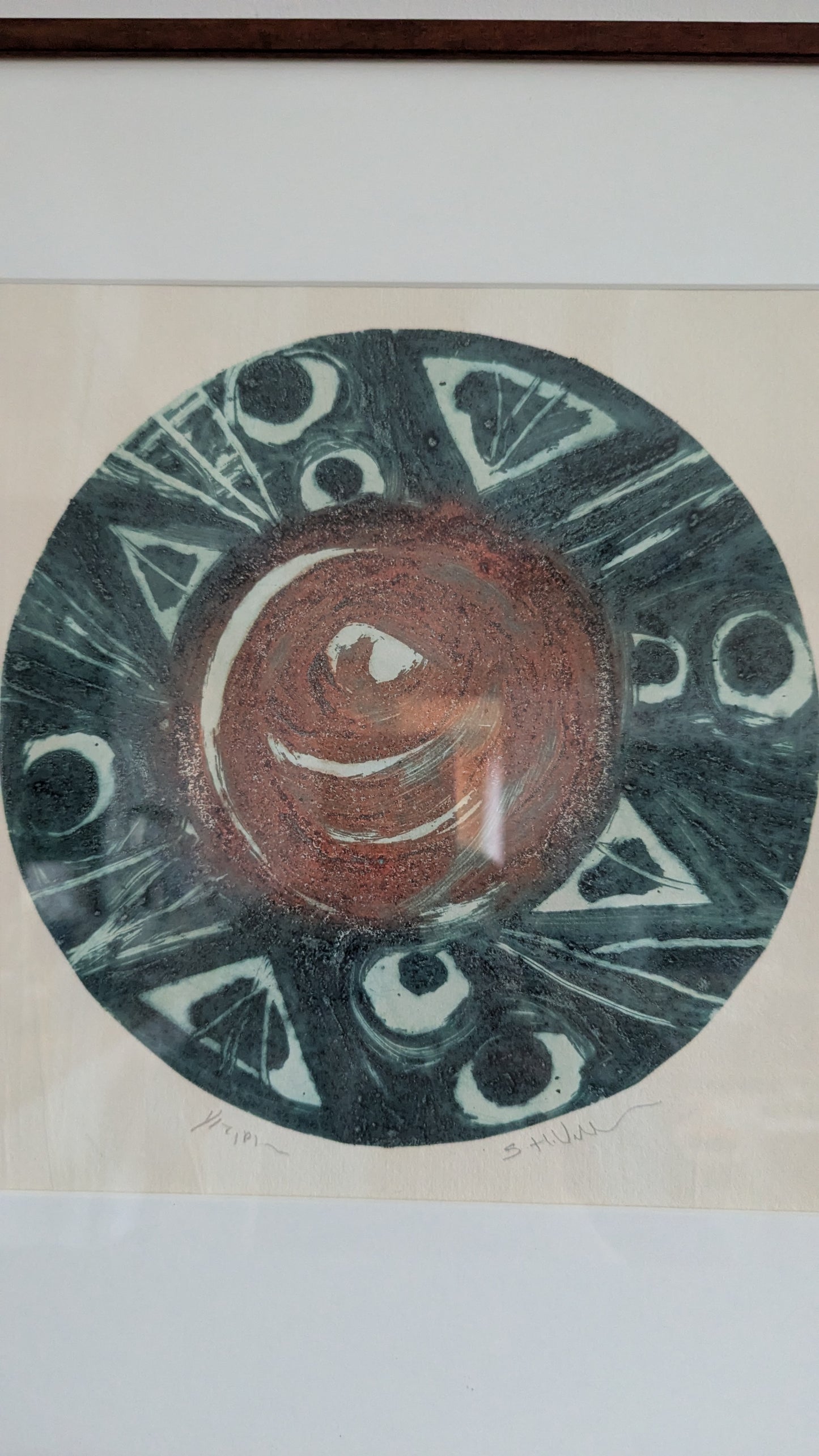 Sirpa-Helena Viljanen - Signeerattu Monotypia (1/1)