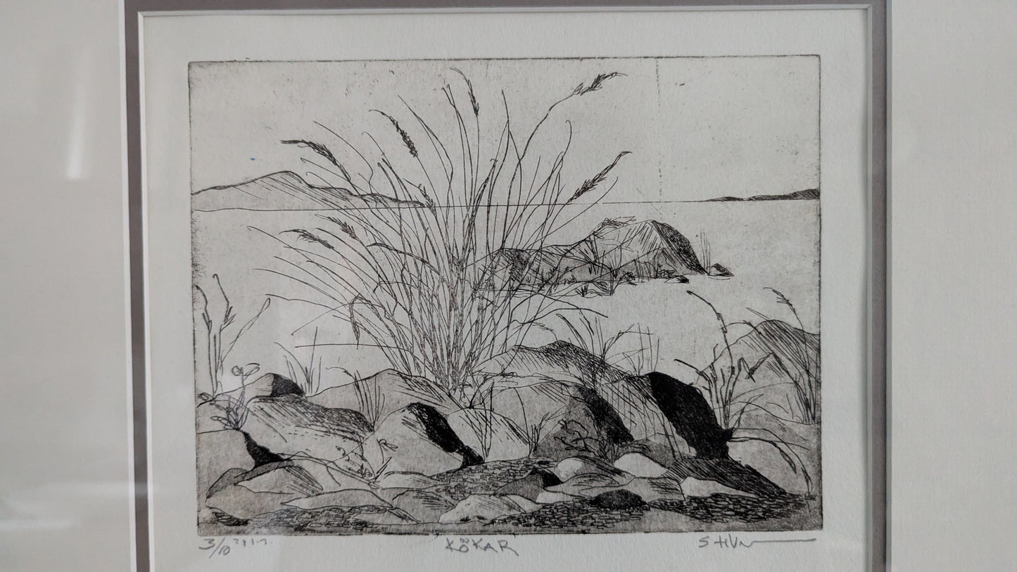 Sirpa-Helena Viljanen - Kökar (Signeerattu Grafiikka, 3/10)