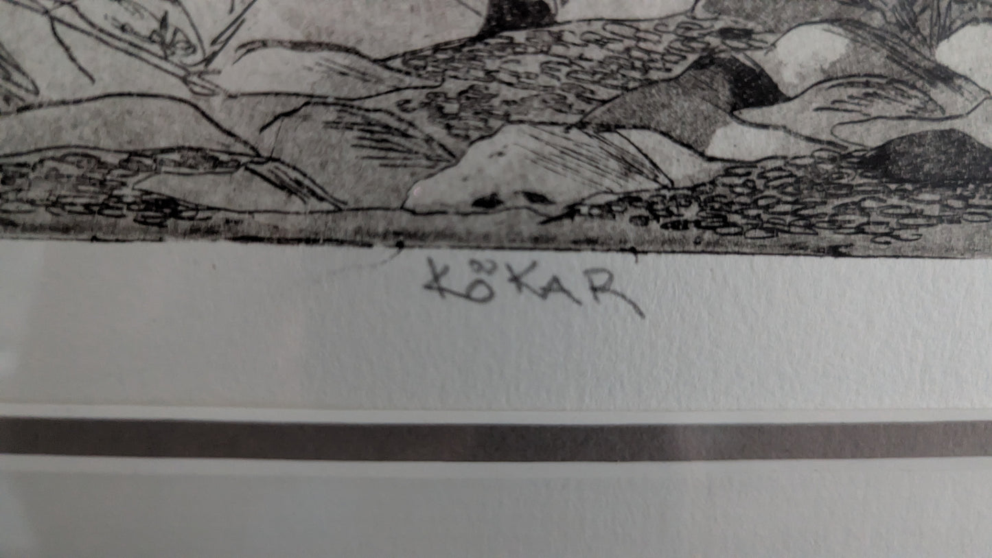 Sirpa-Helena Viljanen - Kökar (Signeerattu Grafiikka, 3/10)
