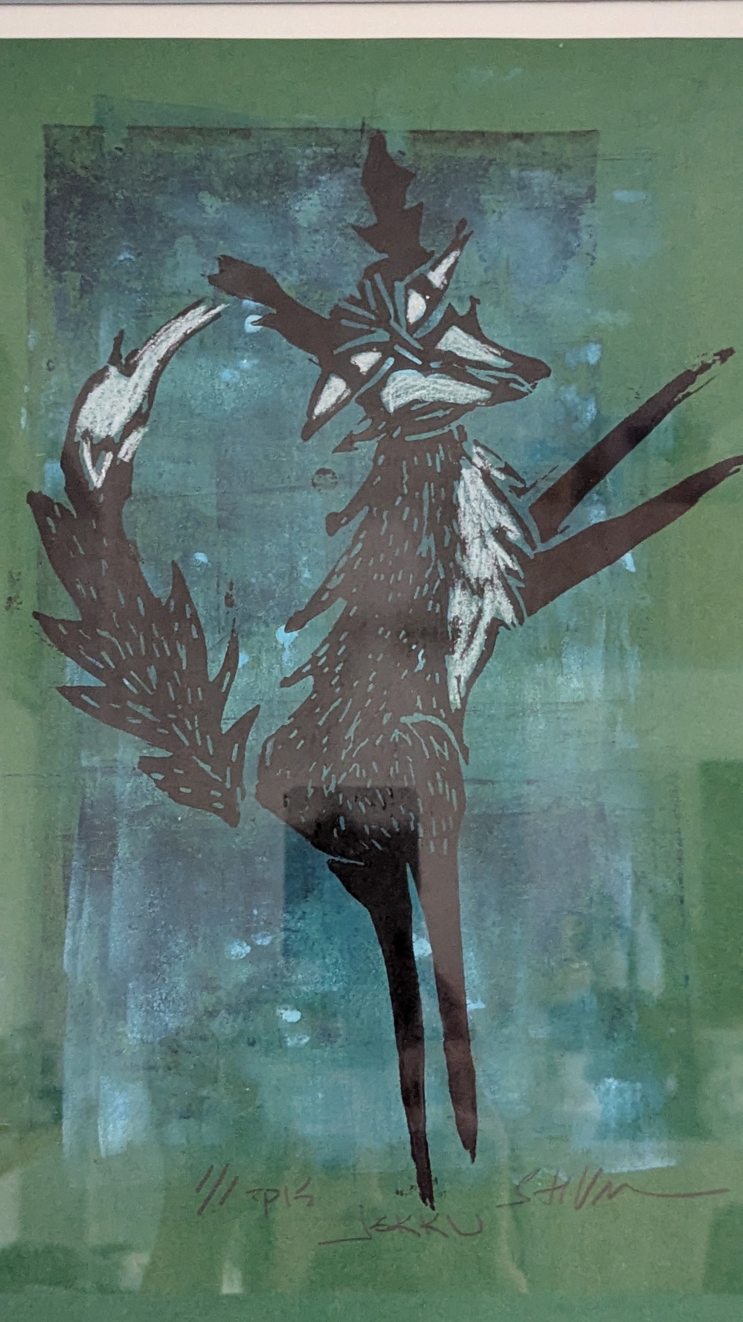 Sirpa-Helena Viljanen - Jekku (Signeerattu Monotypia, 1/1)