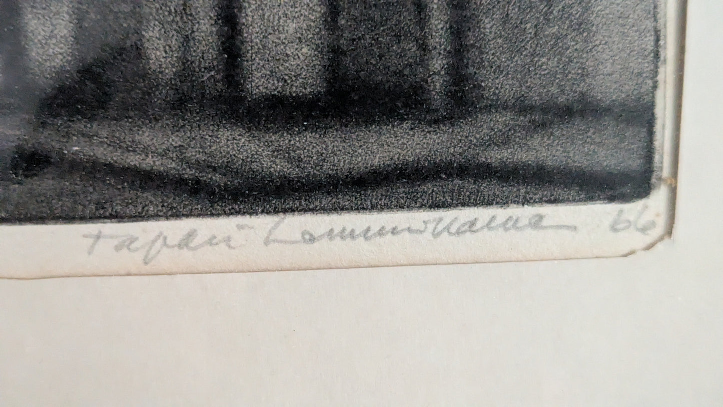 Tapani Lemminkäinen - Signeerattu Grafiikka (1966, Koevedos)