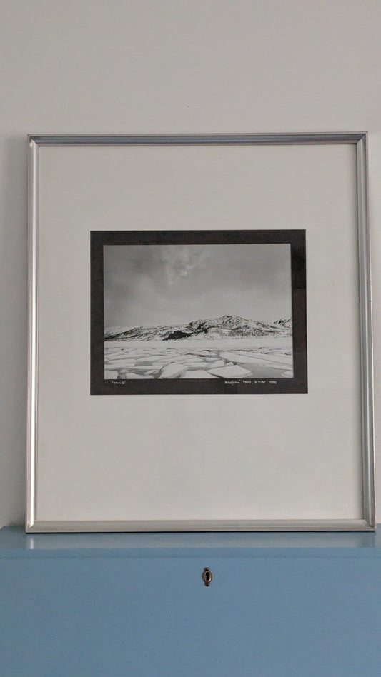 Asko Salmi - Talvi III (Signeerattu Valokuva, 1988)