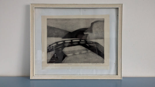 Rauno Salminen - Kanava (Signeerattu Grafiikka 1971)