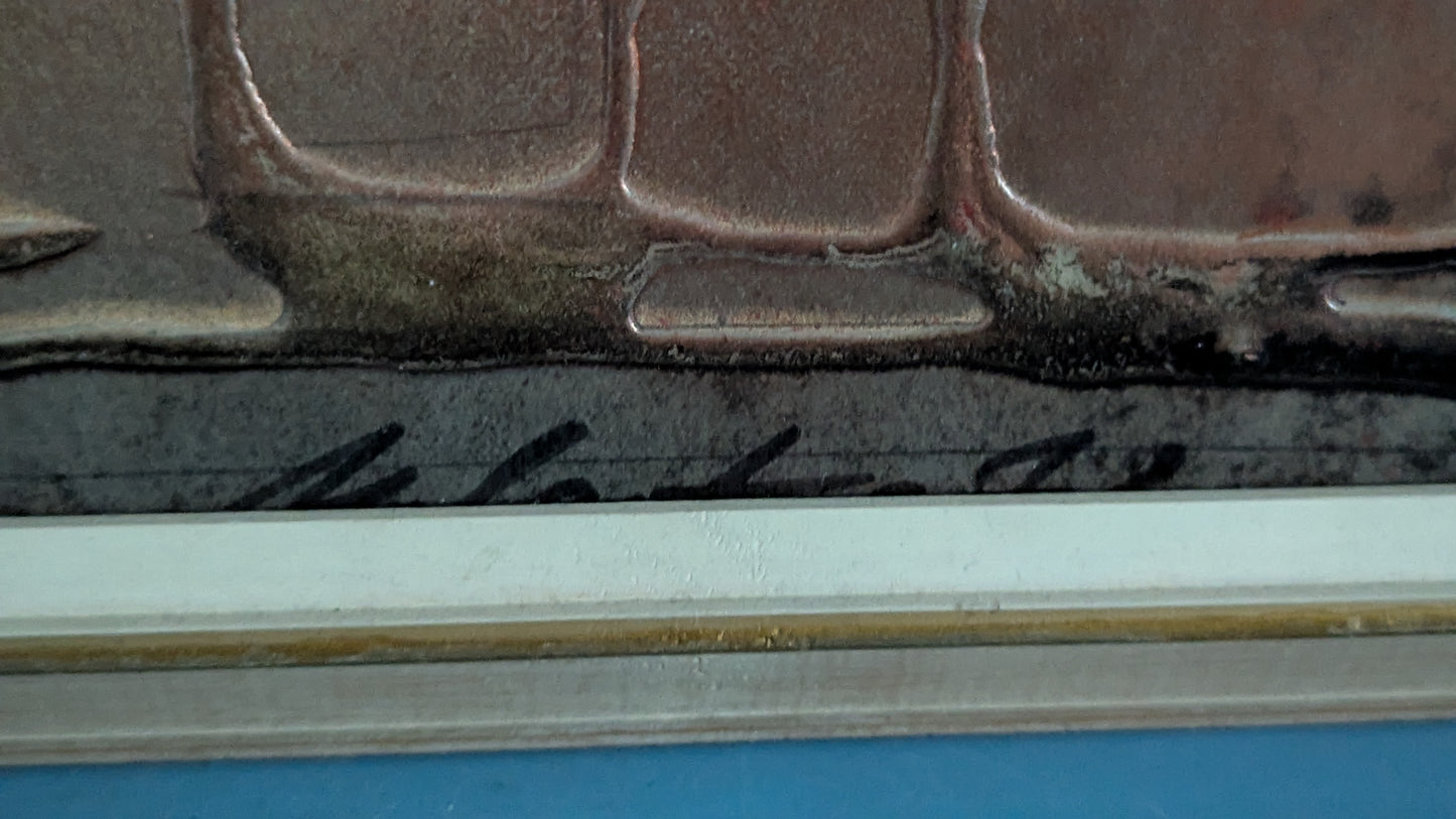 Kirkkoa Kuvaava Teos (Signeerattu)