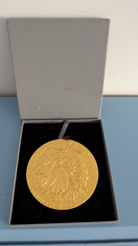 Monnaie de Paris - Uudenvuoden Pöytämitali (1970, Raymond Tschudin)