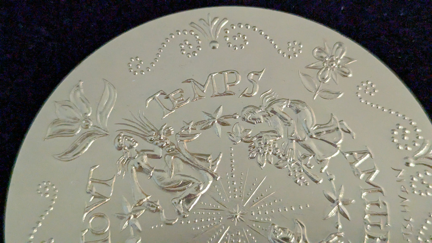 Monnaie de Paris - Uudenvuoden Pöytämitali (1970, Raymond Tschudin)