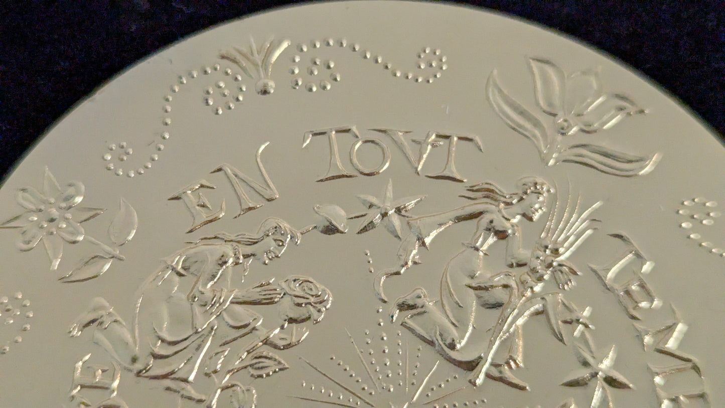 Monnaie de Paris - Uudenvuoden Pöytämitali (1970, Raymond Tschudin)