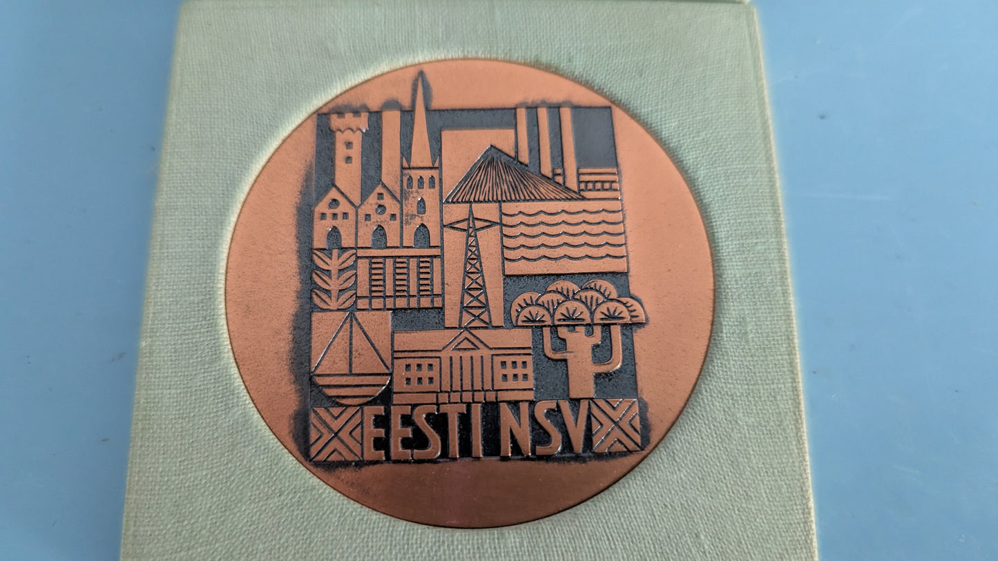 Viron SNT:n Perustamisen 25v Pöytämitali (1965)