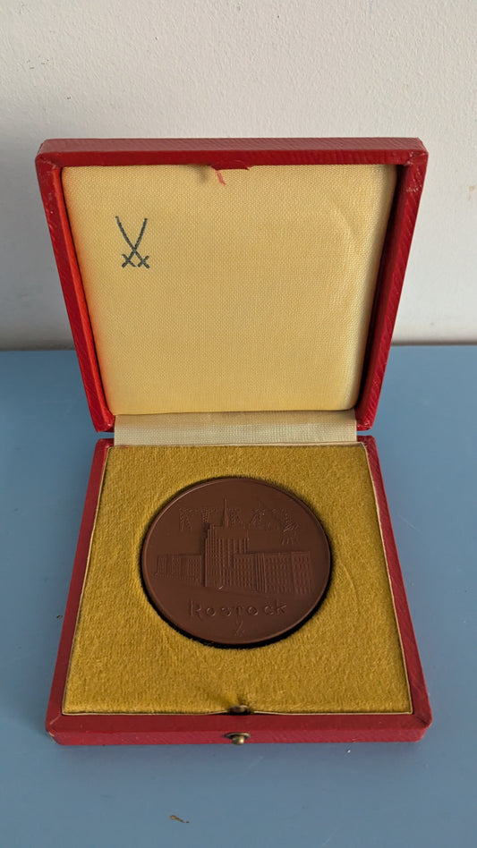 Meissen - Rostockin Muistomitali (1968)