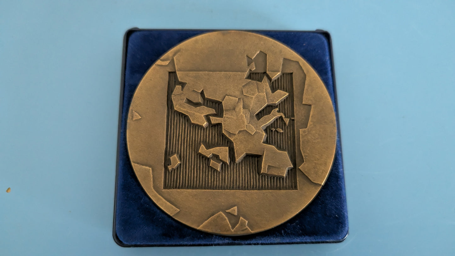 Raimo Heino - ETYK:n 10-vuotisjuhlakokous Helsingissä Pöytämitali (1985)