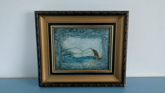 Eelis Knuutila - Signeerattu Öljyvärimaalaus (1996)