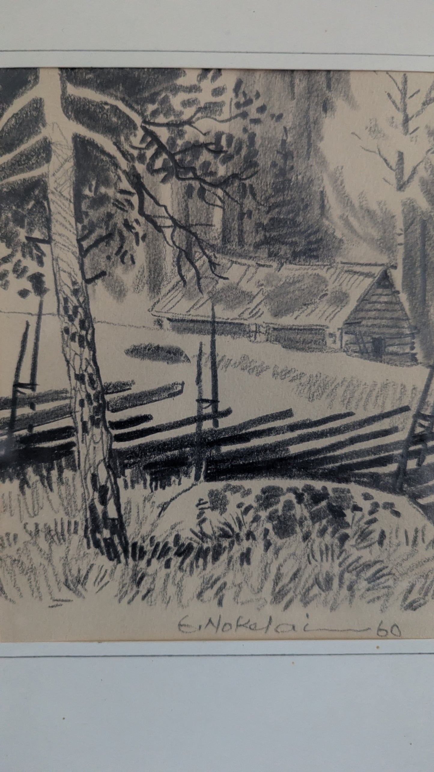 Eero Nokelainen - Signeerattu Lyijytyö (1960)