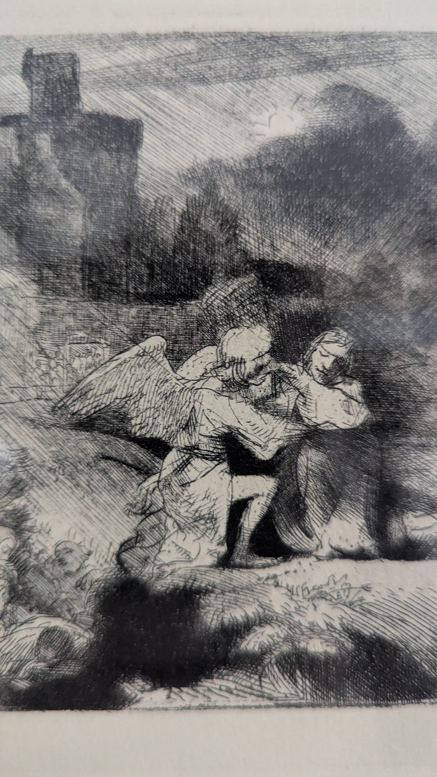 Rembrandt van Rijn / Amand-Durand - Agony in the Garden (Etsaus)