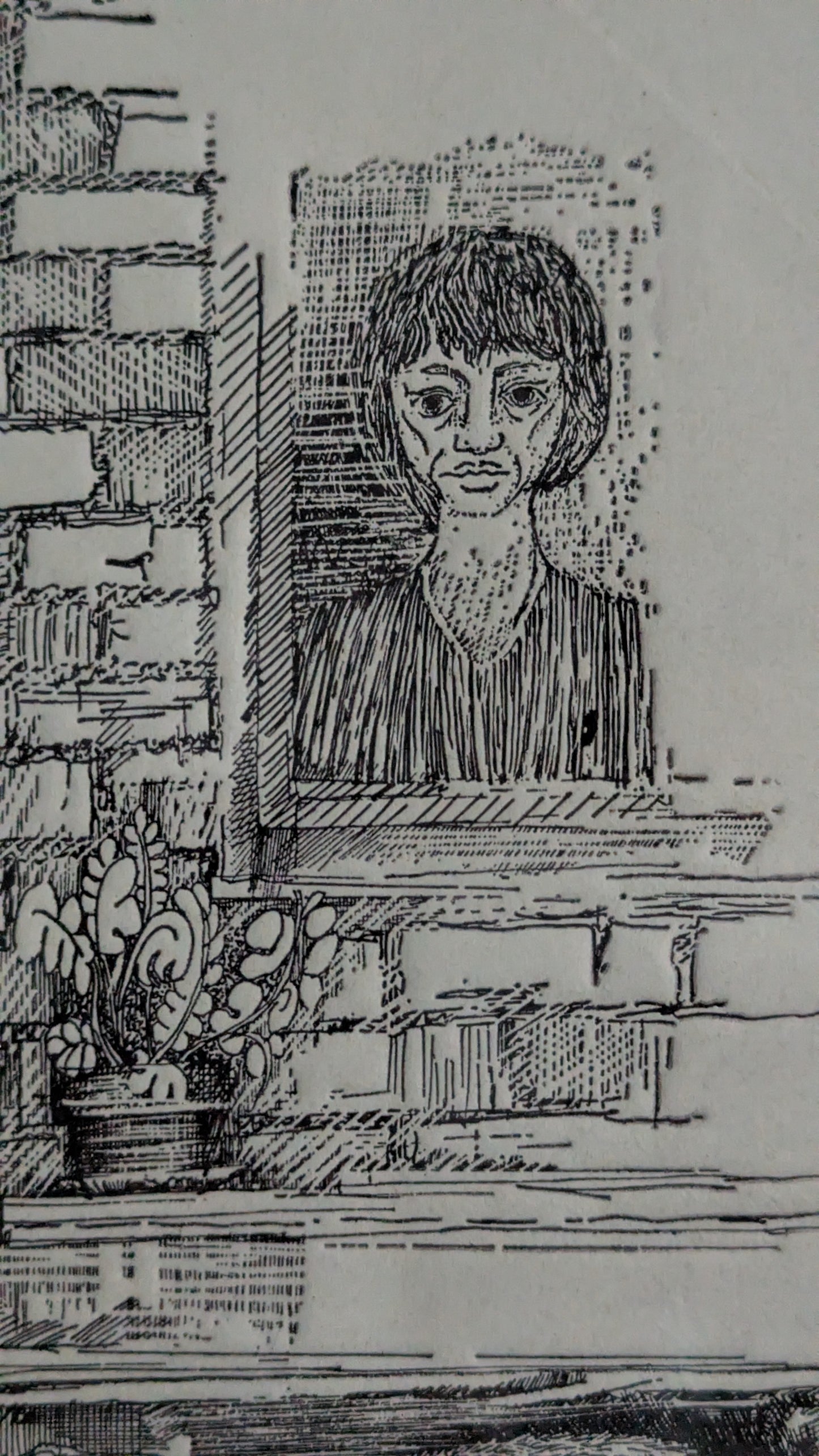 Pertti Kolehmainen - Portaat Joita Ei Voi Kulkea (Signeerattu Grafiikka 1983)