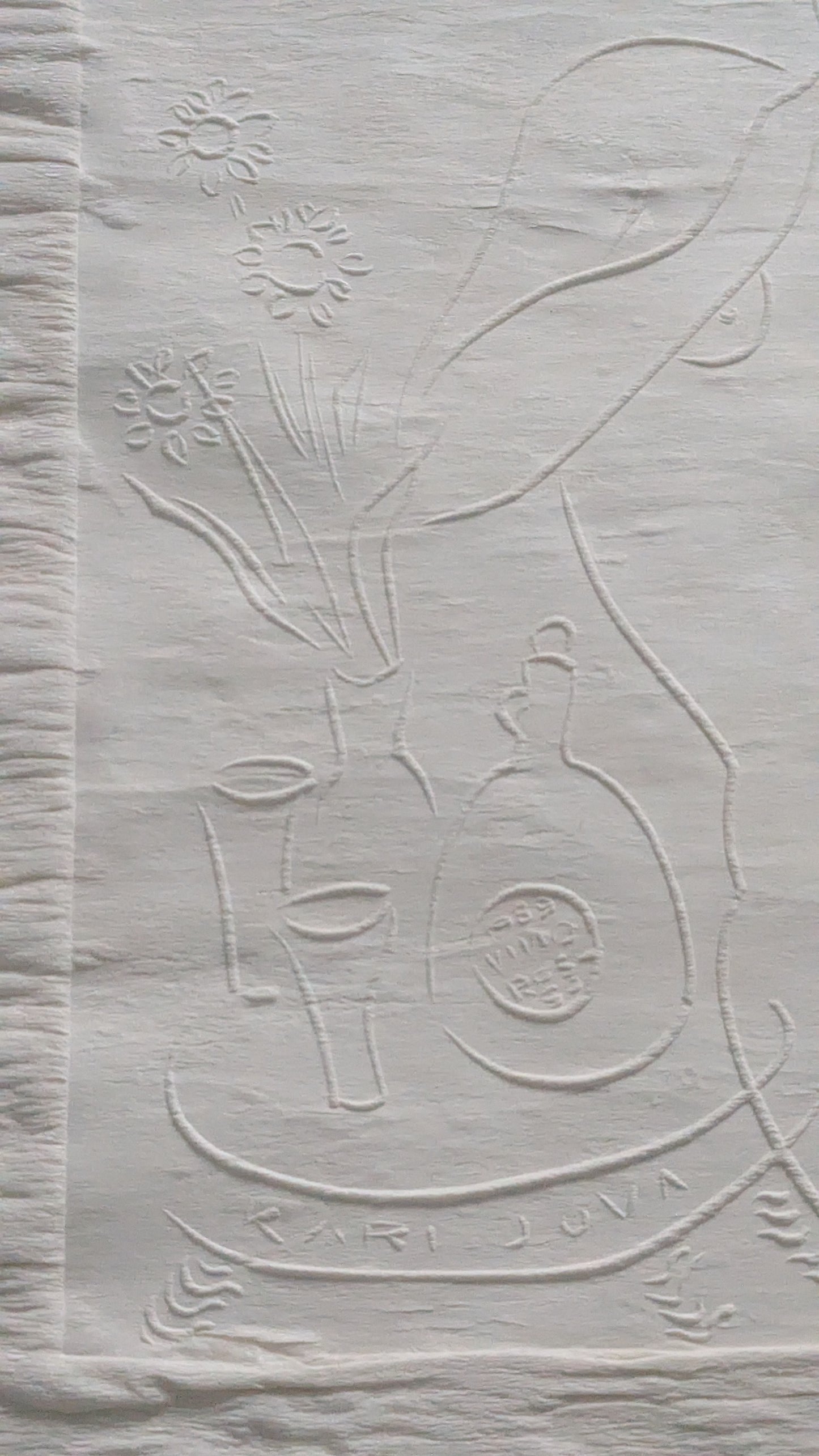 Kari Juva - Punaviini (Signeerattu, Numeroitu, Kohopaino 1990)