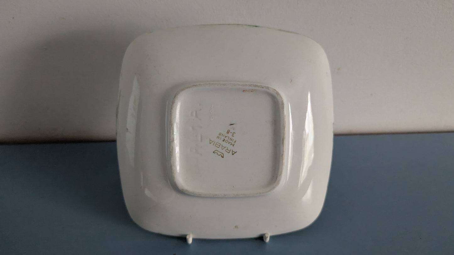 Arabia - Käsinmaalattu Koristelautanen (1959, Signeerattu LL)