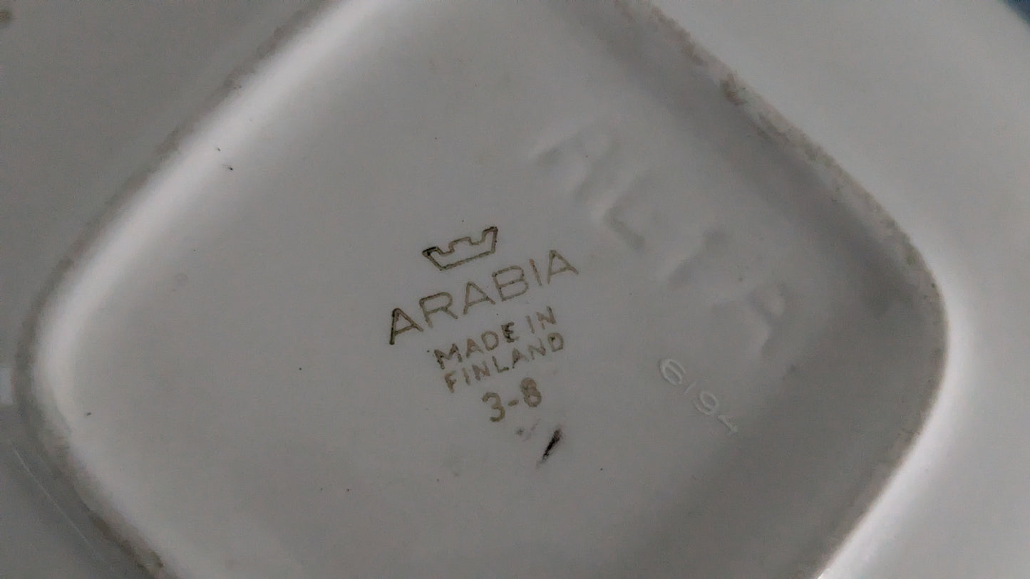 Arabia - Käsinmaalattu Koristelautanen (1959, Signeerattu LL)