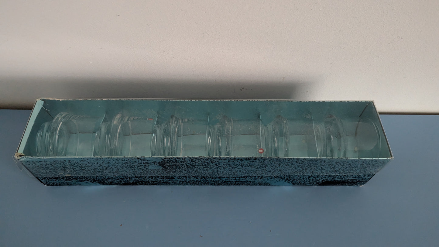 Iittala Marski Juomalasi (6kpl, 1959-1979, Alk. Pakkauksessa, Tapio Wirkkala)