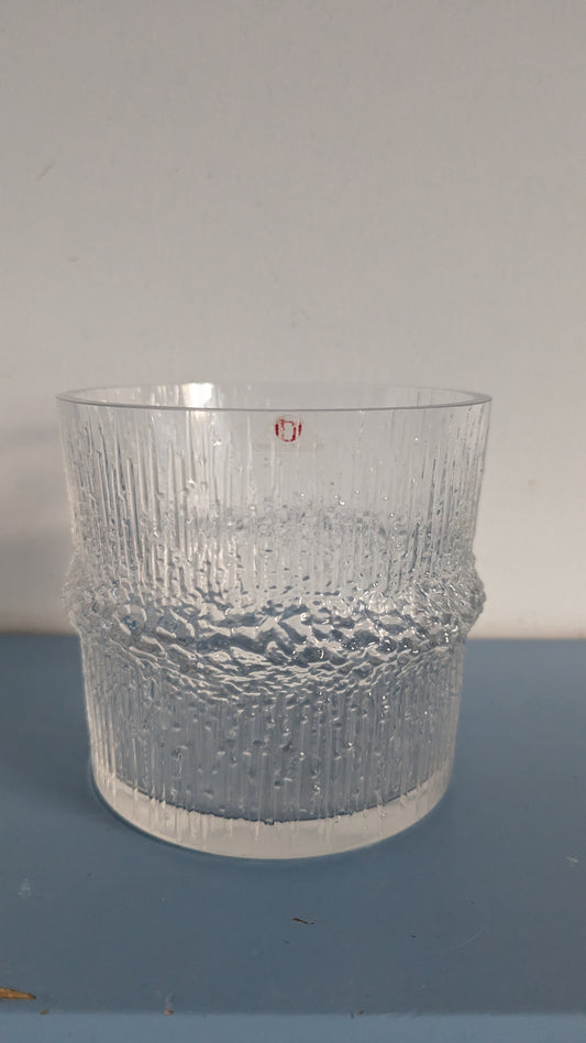 Iittala Niva Jääpalakulho (1972-1992, Signeerattu, Tapio Wirkkala)