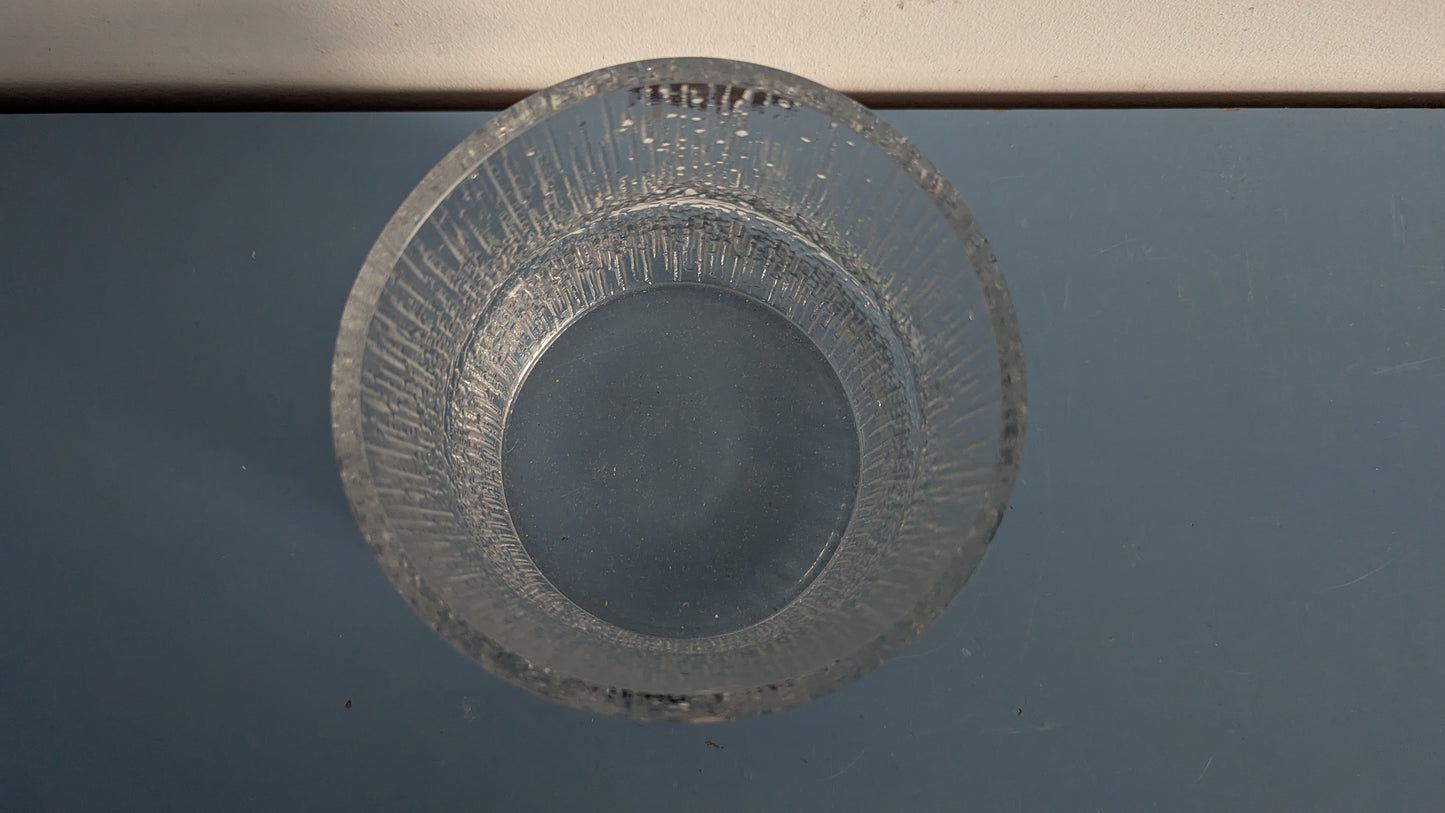 Iittala Niva Jääpalakulho (1972-1992, Signeerattu, Tapio Wirkkala)