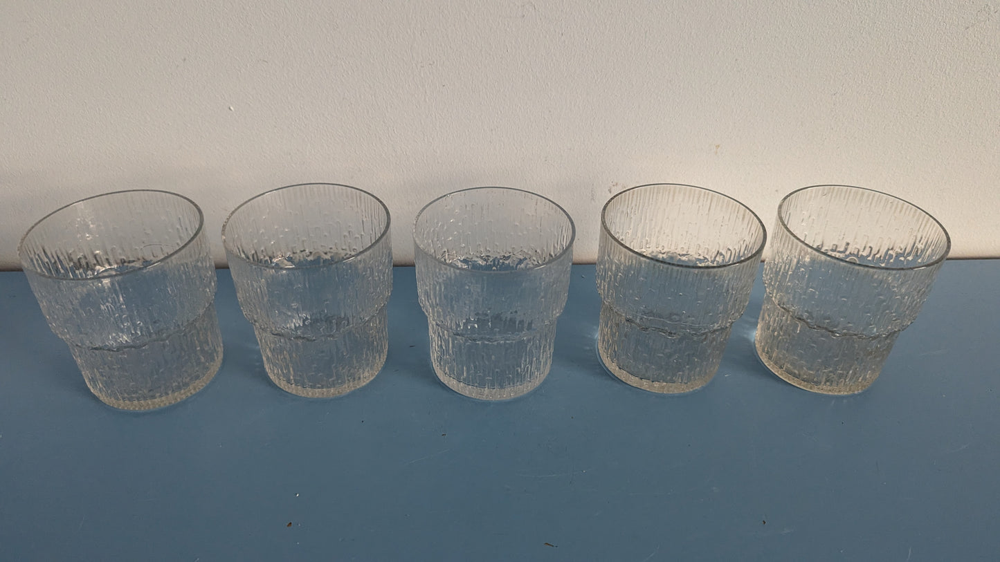 Iittala Paadar Juomalasi (5kpl, 18cl, 1970-1976, Tapio Wirkkala)