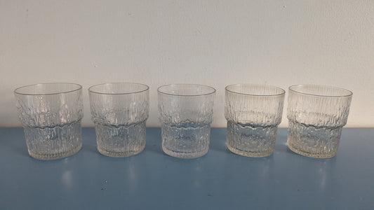 Iittala Paadar Juomalasi (5kpl, 18cl, 1970-1976, Tapio Wirkkala)