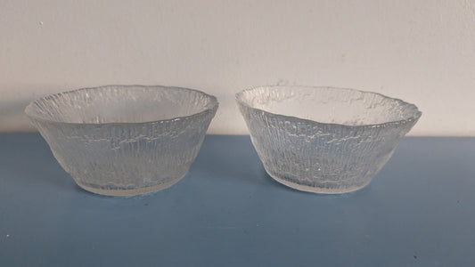 Iittala Solaris Annoskulho / Jälkiruokakulho (2kpl, 1975-1995, Tapio Wirkkala)