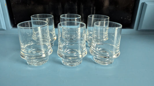 Iittala Marski Ryyppylasi (6kpl, 6cl, 1960-1979, Tapio Wirkkala)