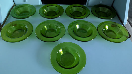 Humppila Talonpoika Alkukeittolautanen / Annoskulho (9kpl, 1972-1987)