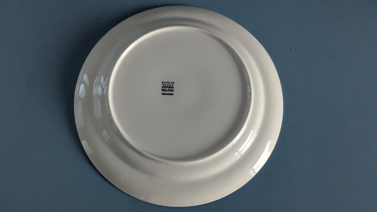 Arabia Veranda Ruokalautanen (6kpl, 1997-2003, Inkeri Leivo)