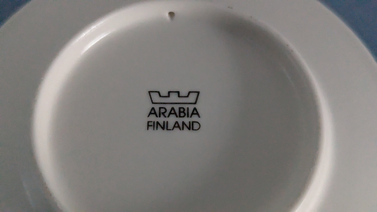 Arabia Joulukellot Seinälautanen (1990-luvun Alku, Alk. Paketissa, Tove Slotte)