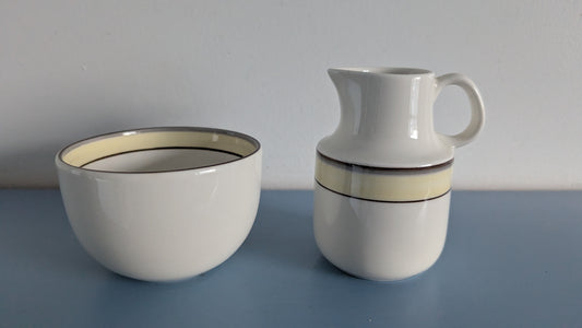 Arabia Veranda Sokerikko ja Kermakko (1997-2003, Inkeri Leivo)