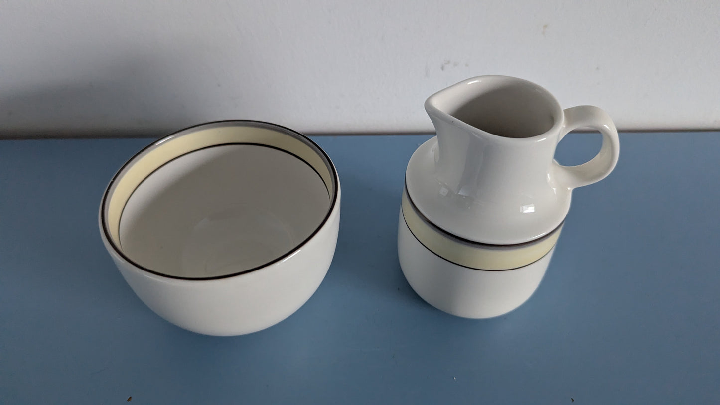 Arabia Veranda Sokerikko ja Kermakko (1997-2003, Inkeri Leivo)